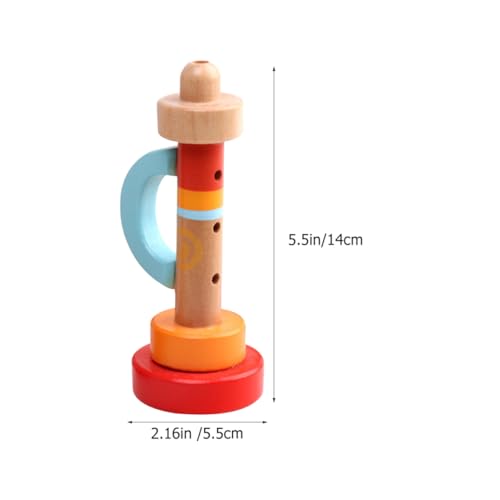 FRCOLOR 3Stücke Teiliges aus Holzspielzeug Trompeten für Musikinstrument für Kreative Robustes Design Fördert Musikalische Fähigkeiten und Fantasie FRCOLOR 3Stücke Teiliges aus Holzspielzeug Trompeten für Musikinstrument für Kreative Robustes Design Fördert Musikalische Fähigkeiten und Fantasie von FRCOLOR