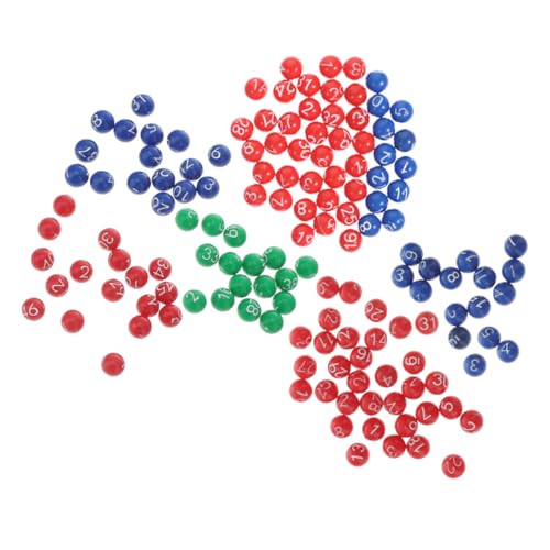 FRCOLOR 3er Packungen Kunststoff Tombola Kugeln mit Zahlen Gravur Leichte Spielbälle für Party Geburtstagsfeier Verlosung und Bingo Vielseitige Raffle Game Balls Requisiten in FRCOLOR 3er Packungen Kunststoff Tombola Kugeln mit Zahlen Gravur Leichte Spielbälle für Party Geburtstagsfeier Verlosung und Bingo Vielseitige Raffle Game Balls Requisiten in von FRCOLOR