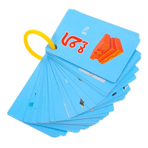 FRCOLOR 4 Boxen Thai Lernkarten für Dicke Karten Robust Frühe Sprachförderung Praktisches Lernen Tragbar für Kleinkinder Vorschule FRCOLOR 4 Boxen Thai Lernkarten für Dicke Karten Robust Frühe Sprachförderung Praktisches Lernen Tragbar für Kleinkinder Vorschule von FRCOLOR