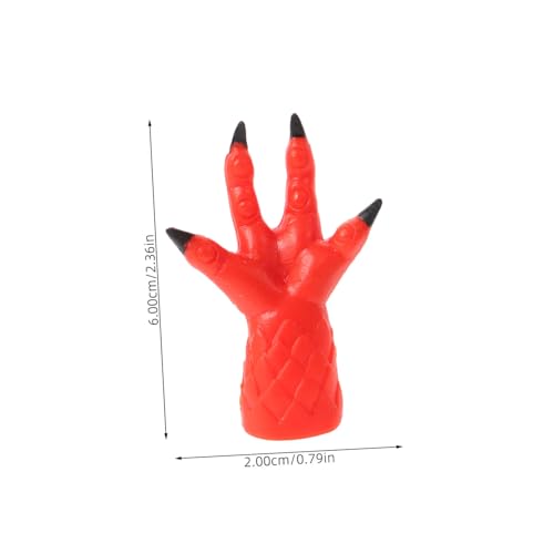 FRCOLOR 4 STÜCKE Teiliges Bunte Fingerpuppen Lustige Künstliche Kleine Hände Kreative Party Trickspielzeuge für Halloween April Fools Day und Familienfeiern FRCOLOR 4 STÜCKE Teiliges Bunte Fingerpuppen Lustige Künstliche Kleine Hände Kreative Party Trickspielzeuge für Halloween April Fools Day und Familienfeiern von FRCOLOR