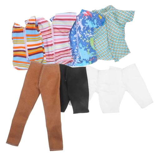 FRCOLOR 4sätze Puppenkleidung Für Männer Und Jungen Sommer Outfits Miniatur Puppen Kleidung Wiederverwendbar Für Partys Hochzeiten Und Alltag von FRCOLOR