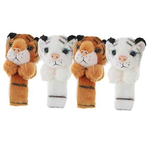 FRCOLOR 4 Stck Teiliges Plüsch Tiger Slap Armband Weiches Kuscheliges Tier Kompakt und Leicht Bequem Tragbar Party für Kindergeburtstag Halloween Weihnachten und Mehr FRCOLOR 4 Stck Teiliges Plüsch Tiger Slap Armband Weiches Kuscheliges Tier Kompakt und Leicht Bequem Tragbar Party für Kindergeburtstag Halloween Weihnachten und Mehr von FRCOLOR