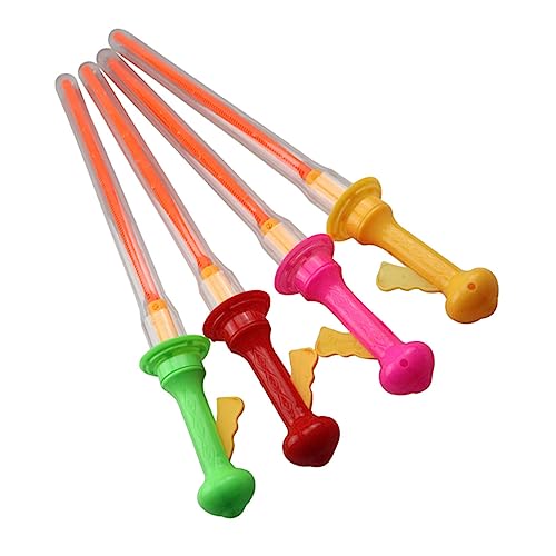 FRCOLOR 4 Stück Bubble Stick für Lustige Seifenblasenstäbe für Outdoor Spiele ohne Blasenflüssigkeit Farbe Zufällig Party für Kleine Zufällige Farbe FRCOLOR 4 Stück Bubble Stick für Lustige Seifenblasenstäbe für Outdoor Spiele ohne Blasenflüssigkeit Farbe Zufällig Party für Kleine Zufällige Farbe von FRCOLOR