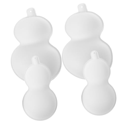 FRCOLOR 4 Stück Diy Papiergourds Handbemalte Bastelmaterialien für Kreative Diy Projekte und Bastelarbeiten Fördert Fantasie und Motorik von FRCOLOR