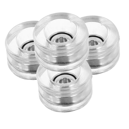 FRCOLOR 4 Stück Finger Skateboard Räder mit Lagern Ersatzräder für Mini Skateboards Geeignet Tricks und Wettbewerbe FRCOLOR 4 Stück Finger Skateboard Räder mit Lagern Ersatzräder für Mini Skateboards Geeignet Tricks und Wettbewerbe von FRCOLOR