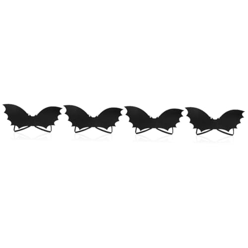 FRCOLOR 4 Stück Halloween Fledermausflügel Cosplay Eva Kostüm Zubehör Leichtes Langlebiges Party Accessoire mit Realistischem Schwarzem Flügeldesign für Gruselige Verkleidungen FRCOLOR 4 Stück Halloween Fledermausflügel Cosplay Eva Kostüm Zubehör Leichtes Langlebiges Party Accessoire mit Realistischem Schwarzem Flügeldesign für Gruselige Verkleidungen von FRCOLOR