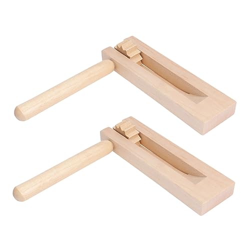 FRCOLOR 4 Stück Holzratsche Teiliges Traditionelles Pädagogisches Musikinstrument für Kleinkinder Montessori Musikspielzeug zur Rhythmusförderung und Musikalischen Früherziehung FRCOLOR 4 Stück Holzratsche Teiliges Traditionelles Pädagogisches Musikinstrument für Kleinkinder Montessori Musikspielzeug zur Rhythmusförderung und Musikalischen Früherziehung von FRCOLOR