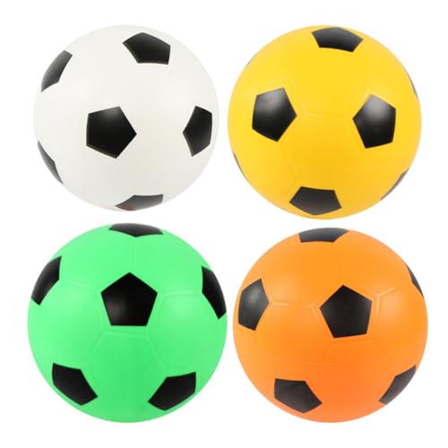 FRCOLOR 4 Stück Kinderfußballset Bunte Softbälle für Outdoor und Indoor Spiele Geeignet für Jungen und Mädchen Fördert und Wahrnehmung FRCOLOR 4 Stück Kinderfußballset Bunte Softbälle für Outdoor und Indoor Spiele Geeignet für Jungen und Mädchen Fördert und Wahrnehmung von FRCOLOR