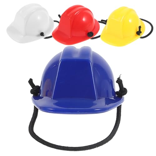 FRCOLOR 4 Stück Mini Haustier Sicherheitshelm Robuste Mini Mützen für Reptilien Schlangen und Kleine Tiere Foto Requisiten und Schutzhelme mit Verstellbarem Riemen FRCOLOR 4 Stück Mini Haustier Sicherheitshelm Robuste Mini Mützen für Reptilien Schlangen und Kleine Tiere Foto Requisiten und Schutzhelme mit Verstellbarem Riemen von FRCOLOR