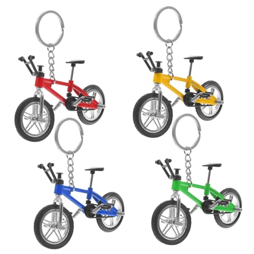 FRCOLOR 4 Stück Miniatur Mountainbike Modell Schlüsselanhänger Simulation Alloy Bike Model Farbenfrohes Design für Sammlungen und Dekoration Leicht und Tragbar Geschenkidee FRCOLOR 4 Stück Miniatur Mountainbike Modell Schlüsselanhänger Simulation Alloy Bike Model Farbenfrohes Design für Sammlungen und Dekoration Leicht und Tragbar Geschenkidee von FRCOLOR