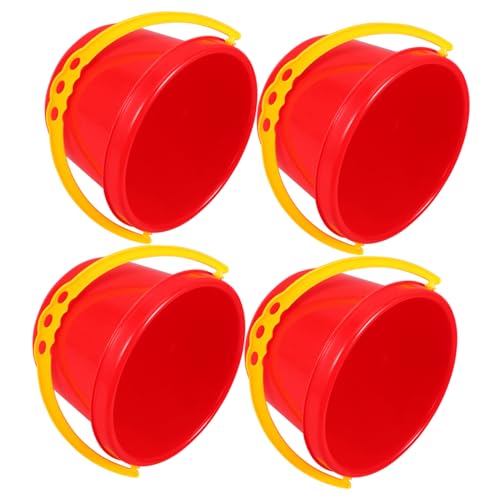 FRCOLOR 4 Stück Sandspielzeug Bunte Kunststoff Strandkübel für Wasser und Sand für Pools und Fördert Kreativität und Soziale Fähigkeiten Zufällige Farbe Zufällige Farbe FRCOLOR 4 Stück Sandspielzeug Bunte Kunststoff Strandkübel für Wasser und Sand für Pools und Fördert Kreativität und Soziale Fähigkeiten Zufällige Farbe Zufällige Farbe von FRCOLOR