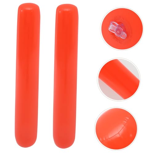 FRCOLOR 4 Stück Teiliges Aufblasbare Lärmmacher PVC Cheer Sticks Leichte Party Sportveranstaltungen Geeignet von FRCOLOR