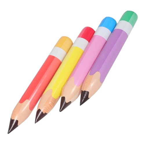 FRCOLOR 4stücke Aufblasbarer Bleistift Lustiges Schuldekor Für Junge Mädchen Großes Aufblasbares Partyaccessoire Für Klassenzimmer Schulanfang Oder Abschlussfeier Leicht Aufzublasen FRCOLOR 4stücke Aufblasbarer Bleistift Lustiges Schuldekor Für Junge Mädchen Großes Aufblasbares Partyaccessoire Für Klassenzimmer Schulanfang Oder Abschlussfeier Leicht Aufzublasen von FRCOLOR