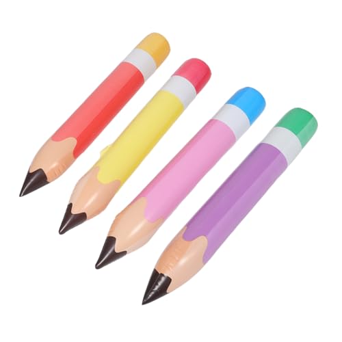 FRCOLOR 4stücke Aufblasbarer Bleistiftballon Riesiger Aufblasbarer Bleistift Ballondeko Für Schulanfang Abschlussfeier Und Party Aus Robustem Pvc Einfache Handhabung FRCOLOR 4stücke Aufblasbarer Bleistiftballon Riesiger Aufblasbarer Bleistift Ballondeko Für Schulanfang Abschlussfeier Und Party Aus Robustem Pvc Einfache Handhabung von FRCOLOR