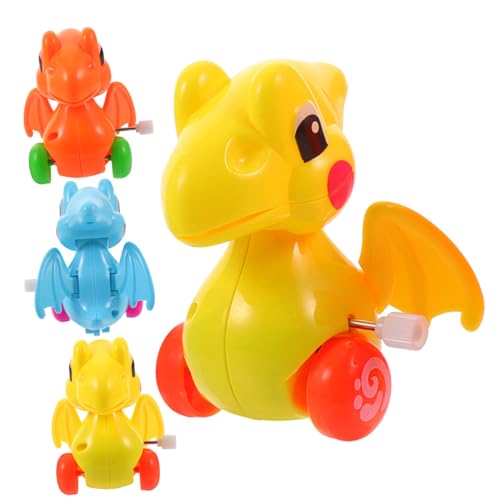 FRCOLOR 4 Stück Teiliges Aufziehauto Dinosaurier Farbenfrohe Mini Wind Up Fahrzeuge Robustes Kunststoffmaterial für Jungen und Mädchen Ab Jahren Lehrreich und Spielerisch FRCOLOR 4 Stück Teiliges Aufziehauto Dinosaurier Farbenfrohe Mini Wind Up Fahrzeuge Robustes Kunststoffmaterial für Jungen und Mädchen Ab Jahren Lehrreich und Spielerisch von FRCOLOR