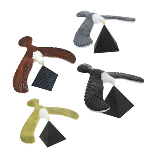FRCOLOR 4 Stück Teiliges Balancierspielzeug Retro Adler Figur mit Ständer Fördert Gleichgewicht und Koordination Stabiles Material für Familienunterhaltung und Schreibtischdekoration FRCOLOR 4 Stück Teiliges Balancierspielzeug Retro Adler Figur mit Ständer Fördert Gleichgewicht und Koordination Stabiles Material für Familienunterhaltung und Schreibtischdekoration von FRCOLOR
