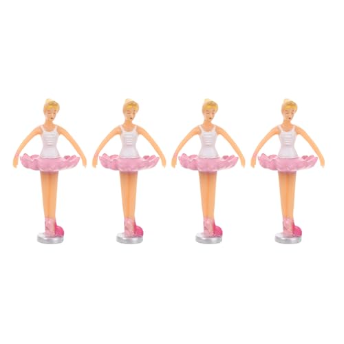 FRCOLOR 4 Stück Teiliges Elegante Ballett Prinzessinnen Puppen für Musikbox Rotierende Tänzerinnen Figuren Dekorative Zubehör für Mädchen Charmante Tischdekoration FRCOLOR 4 Stück Teiliges Elegante Ballett Prinzessinnen Puppen für Musikbox Rotierende Tänzerinnen Figuren Dekorative Zubehör für Mädchen Charmante Tischdekoration von FRCOLOR