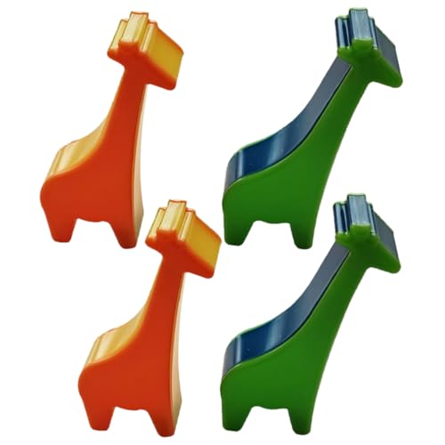 FRCOLOR 4 Stück Teiliges Giraffen Form Musikalisches Shaker für Pädagogisches Percussion für Kleinkinder Musikverständnis und Feinmotorik FRCOLOR 4 Stück Teiliges Giraffen Form Musikalisches Shaker für Pädagogisches Percussion für Kleinkinder Musikverständnis und Feinmotorik von FRCOLOR
