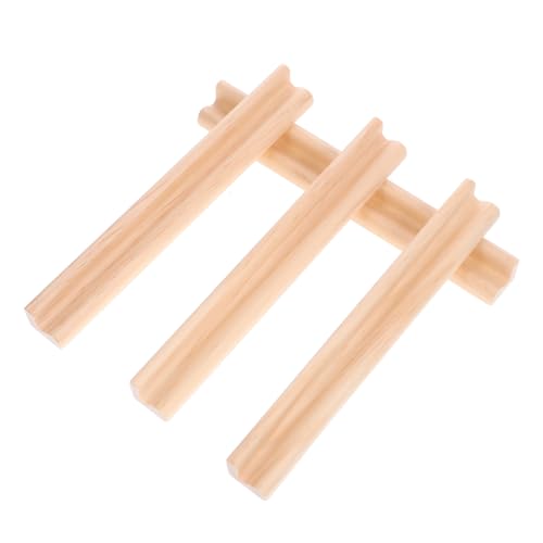 FRCOLOR 4 Stück Teiliges Holz Domino Halter mit Buchstabenbasis DIY Holzornamente für Kreative Tischdekoration und Domino Spiele Stabil und Langlebig für Erwachsene FRCOLOR 4 Stück Teiliges Holz Domino Halter mit Buchstabenbasis DIY Holzornamente für Kreative Tischdekoration und Domino Spiele Stabil und Langlebig für Erwachsene von FRCOLOR