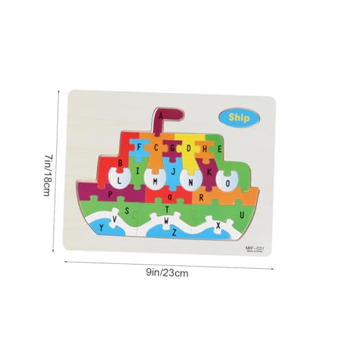 FRCOLOR 4 Stück Teiliges Holzbuchstaben Bunte Mechanische Muster Buchstaben Lernspielzeug für Kleinkinder Kreativität und Gedächtnis FRCOLOR 4 Stück Teiliges Holzbuchstaben Bunte Mechanische Muster Buchstaben Lernspielzeug für Kleinkinder Kreativität und Gedächtnis von FRCOLOR