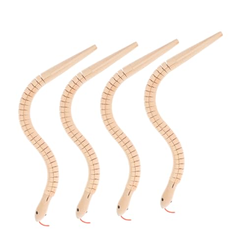 FRCOLOR 4 Stück Teiliges Holzschlangen Bastelset Flexible Gelenke Bemalbar Stabiles Naturholz Ab Jahren Fördert Kreativität Problemlösung und Künstlerische Fähigkeiten bei Kindern FRCOLOR 4 Stück Teiliges Holzschlangen Bastelset Flexible Gelenke Bemalbar Stabiles Naturholz Ab Jahren Fördert Kreativität Problemlösung und Künstlerische Fähigkeiten bei Kindern von FRCOLOR