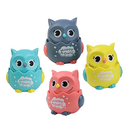 FRCOLOR 4 Stück Teiliges Kreatives Tierform Auto für Interaktives und Lehrreiches für Geburtstage Cartoon Eule Design für Mädchen und Jungen FRCOLOR 4 Stück Teiliges Kreatives Tierform Auto für Interaktives und Lehrreiches für Geburtstage Cartoon Eule Design für Mädchen und Jungen von FRCOLOR