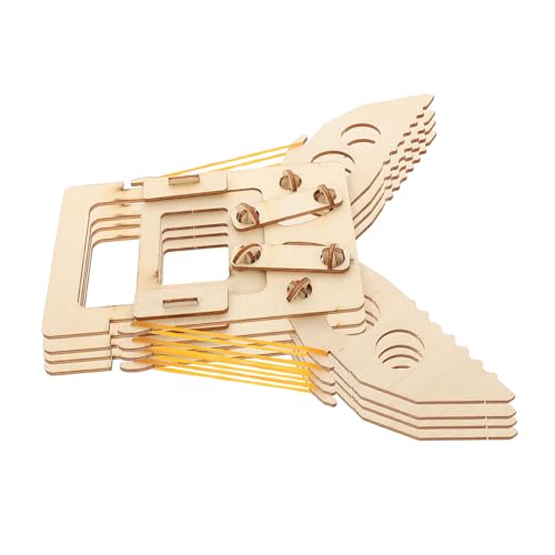 FRCOLOR 4 Stück Teiliges Mechanisches Baukastenset für Jahre DIY Holz Puzzle Mechanischer Arm Stem Lernspielzeug für Schüler Pädagogisches Holzmodell für Technik und Basteln FRCOLOR 4 Stück Teiliges Mechanisches Baukastenset für Jahre DIY Holz Puzzle Mechanischer Arm Stem Lernspielzeug für Schüler Pädagogisches Holzmodell für Technik und Basteln von FRCOLOR