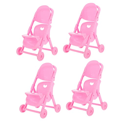 FRCOLOR 4 Stück Teiliges Mini Babywagen Realistisches Rollenspielzeug aus Langlebigem für Puppenwagen Zubehör für Kreatives und Eltern Junge Mädchen Interaktion FRCOLOR 4 Stück Teiliges Mini Babywagen Realistisches Rollenspielzeug aus Langlebigem für Puppenwagen Zubehör für Kreatives und Eltern Junge Mädchen Interaktion von FRCOLOR
