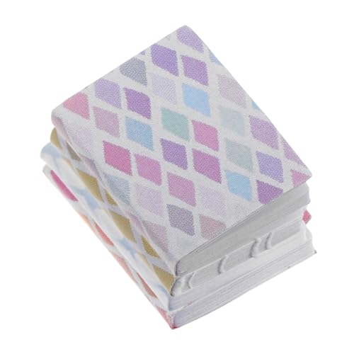 FRCOLOR 4 Stück Teiliges Miniatur Bücher Puppenhaus Interaktive Flip Books Leere DIY Bastelbücher Detailreiche Miniaturen für Puppenhaus Mikrolandschaft Bücherregal Zubehör FRCOLOR 4 Stück Teiliges Miniatur Bücher Puppenhaus Interaktive Flip Books Leere DIY Bastelbücher Detailreiche Miniaturen für Puppenhaus Mikrolandschaft Bücherregal Zubehör von FRCOLOR
