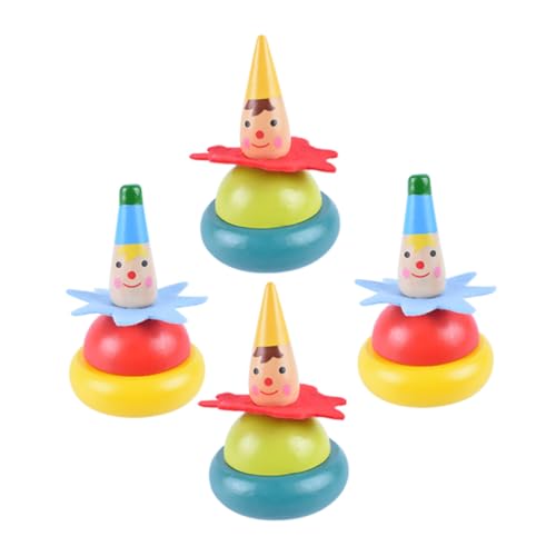 FRCOLOR 4 Stück Teiliges Niedliches Gyro aus Holz Interaktives Bewegungsspielzeug für Fördert Hand Auge Koordination und Kognitive Fähigkeiten Sicher und Langlebig Zufällige Farbe FRCOLOR 4 Stück Teiliges Niedliches Gyro aus Holz Interaktives Bewegungsspielzeug für Fördert Hand Auge Koordination und Kognitive Fähigkeiten Sicher und Langlebig Zufällige Farbe von FRCOLOR