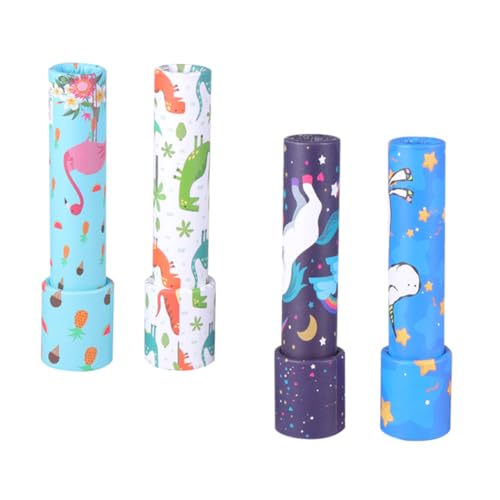 FRCOLOR 4 Stück Teiliges Rotierendes Lernspielzeug aus Sicheres und Kreatives Geschenk für Junge Mädchen und Partyspaß Verschiedene Designs von FRCOLOR