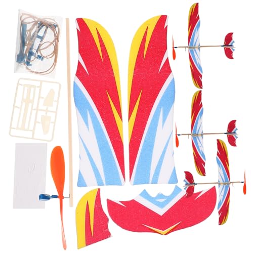 FRCOLOR 4 Stück Teiliges Segelflugzeug aus Flexiblem Leichter Fluggerät mit Stromlinienförmigen Flügeln Sicher für Ab Jahren für Eltern Junge Mädchen Spiel und Outdoor Flugspaß FRCOLOR 4 Stück Teiliges Segelflugzeug aus Flexiblem Leichter Fluggerät mit Stromlinienförmigen Flügeln Sicher für Ab Jahren für Eltern Junge Mädchen Spiel und Outdoor Flugspaß von FRCOLOR