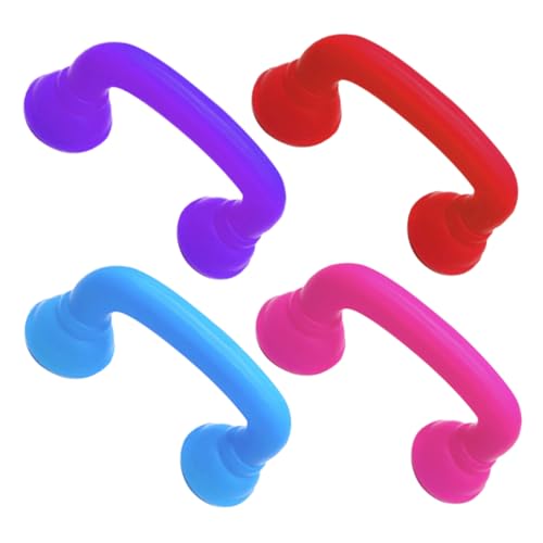 FRCOLOR 4 Stück Teiliges Telefon Sprachtherapie Werkzeug für Klare Aussprache Imaginatives Spiel Kommunikationsentwicklung Geeignet für Kindergarten und Klassenzimmer von FRCOLOR