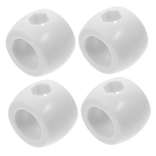 FRCOLOR 4 Stück Teiliges Tischfußball Stoppring Weißer Foosball Rod Stop Ring Präziser Positionierer für Tischkicker Installieren Zubehör für Verbessertes Spielgefühl FRCOLOR 4 Stück Teiliges Tischfußball Stoppring Weißer Foosball Rod Stop Ring Präziser Positionierer für Tischkicker Installieren Zubehör für Verbessertes Spielgefühl von FRCOLOR