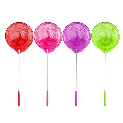 FRCOLOR 4 Stück Teleskop Fischernetz aus Teiliges Erweiterbares Insekten und Schmetterlingsnetz für Robuste Outdoor Werkzeuge Zufälligen Farben Zufällige Farbe Zufällige Farbe FRCOLOR 4 Stück Teleskop Fischernetz aus Teiliges Erweiterbares Insekten und Schmetterlingsnetz für Robuste Outdoor Werkzeuge Zufälligen Farben Zufällige Farbe Zufällige Farbe von FRCOLOR