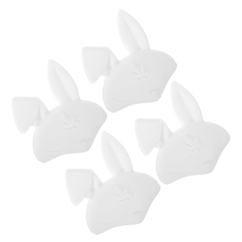 FRCOLOR 4 Stück Unbemalte Tiermasken für Frauen Kreative Cosplay Requisiten für Karneval Halloween Geburtstagsfeiern Robuste Langlebige Partyaccessoires FRCOLOR 4 Stück Unbemalte Tiermasken für Frauen Kreative Cosplay Requisiten für Karneval Halloween Geburtstagsfeiern Robuste Langlebige Partyaccessoires von FRCOLOR