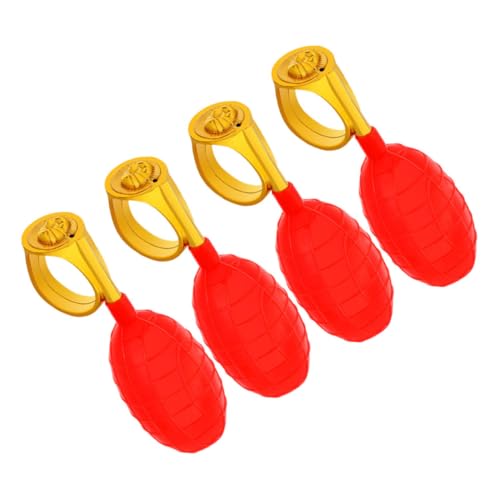 FRCOLOR 4 Stück Wasserspritz Ringe Stabiles Kunststoffspielzeug Lustiger Partyartikel Für Gruppenspiele Und Aprilscherze Einfach Zu Bedienen Spaßiges Wasserspielzeug Für Festivals FRCOLOR 4 Stück Wasserspritz Ringe Stabiles Kunststoffspielzeug Lustiger Partyartikel Für Gruppenspiele Und Aprilscherze Einfach Zu Bedienen Spaßiges Wasserspielzeug Für Festivals von FRCOLOR