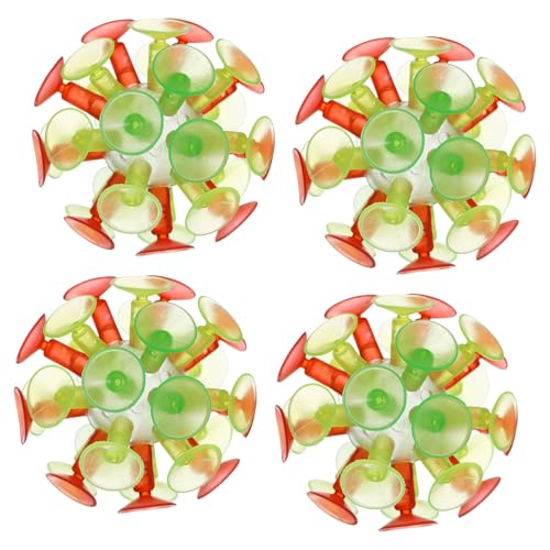 FRCOLOR 4 Stücke Teiliges Buntes Saugnapf für Leuchtender Sprunghafter Ball Stressabbauendes Partyspielzeug Geeignet für Jungen und Mädchen Ab Jahren FRCOLOR 4 Stücke Teiliges Buntes Saugnapf für Leuchtender Sprunghafter Ball Stressabbauendes Partyspielzeug Geeignet für Jungen und Mädchen Ab Jahren von FRCOLOR