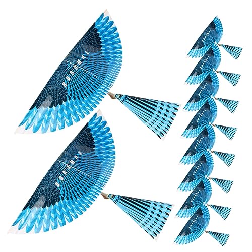 FRCOLOR 40 Stck. Teiliges Flugspielzeug mit Gummiband Bunte Outdoor Vögel aus Holz und Langlebig und Sicher Lernspielzeug für Jungen und Mädchen Perfektes Party Zufällige FRCOLOR 40 Stck. Teiliges Flugspielzeug mit Gummiband Bunte Outdoor Vögel aus Holz und Langlebig und Sicher Lernspielzeug für Jungen und Mädchen Perfektes Party Zufällige von FRCOLOR