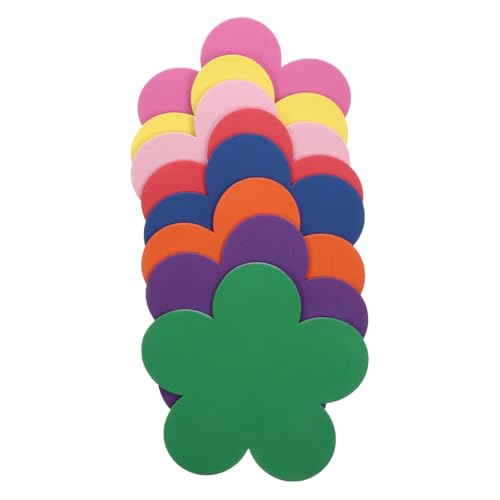FRCOLOR 40 Stück Teiliges Blumen Belohnungssticker für Selbstklebend Leicht Ablösbar für Unterricht Bastelarbeiten und Dekoration von Klassenzimmern und Grußkarten von FRCOLOR
