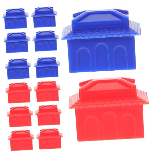 FRCOLOR 40 Stück Teiliges Ersatzspielsteine für Brettspiele Kleine Häuser und Hotels Kompakte Glatte Oberfläche Langlebige Spielzubehörteile Vielseitige Spielfiguren für FRCOLOR 40 Stück Teiliges Ersatzspielsteine für Brettspiele Kleine Häuser und Hotels Kompakte Glatte Oberfläche Langlebige Spielzubehörteile Vielseitige Spielfiguren für von FRCOLOR