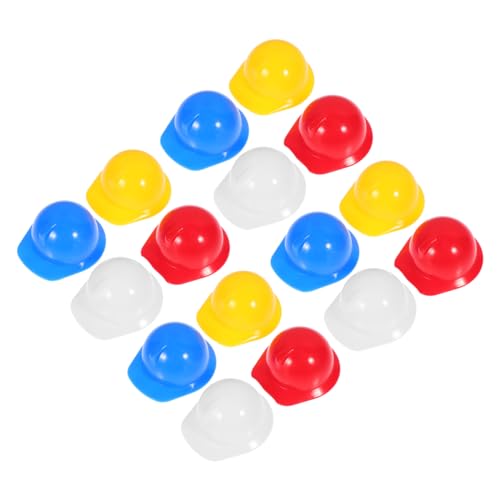 FRCOLOR 40 Stück Teiliges Mini Bauhelm aus Kunststoff Bunte Puppenhelme in Rot Blau Gelb und Weiß Vielseitige Mini Schutzhelme für Puppen Partydekoration und DIY Zubehör FRCOLOR 40 Stück Teiliges Mini Bauhelm aus Kunststoff Bunte Puppenhelme in Rot Blau Gelb und Weiß Vielseitige Mini Schutzhelme für Puppen Partydekoration und DIY Zubehör von FRCOLOR