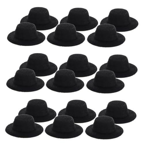 FRCOLOR 40 Stück Teiliges Miniatur Hohe Hüte Schwarz Kleine Puppenhüte für DIY Bastelarbeiten Haarclip Zubehör Vielseitig für Puppen Dekoration Party und Handwerk FRCOLOR 40 Stück Teiliges Miniatur Hohe Hüte Schwarz Kleine Puppenhüte für DIY Bastelarbeiten Haarclip Zubehör Vielseitig für Puppen Dekoration Party und Handwerk von FRCOLOR