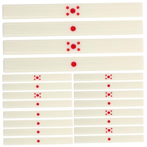 FRCOLOR 44 Stück Teiliges Mahjong Zubehörset mit Punktestöcken und Wettstäben für Mahjong Spiele und Wettbewerbe Einsetzbar Kompatibel Elegantes Design Hochwertige Verarbeitung FRCOLOR 44 Stück Teiliges Mahjong Zubehörset mit Punktestöcken und Wettstäben für Mahjong Spiele und Wettbewerbe Einsetzbar Kompatibel Elegantes Design Hochwertige Verarbeitung von FRCOLOR