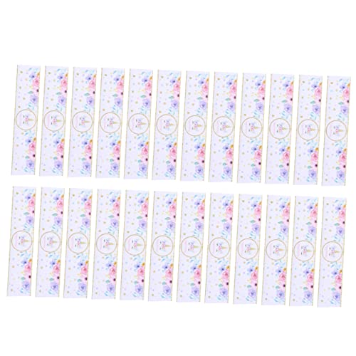 FRCOLOR 48 Stück Teiliges Einhorn Sticker für Wasserflaschen Partydekoration für Einhorn Geburtstagsfeiern für Hochzeiten Weihnachten und Mehr von FRCOLOR
