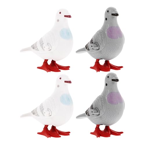FRCOLOR 4Stücke Aufzieh Taube Interaktive Cartoon Tauben Lustiges Wind Up für und Desktop Farben Zufällig FRCOLOR 4Stücke Aufzieh Taube Interaktive Cartoon Tauben Lustiges Wind Up für und Desktop Farben Zufällig von FRCOLOR