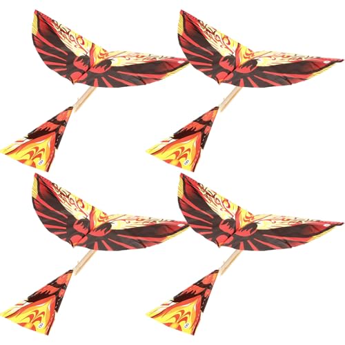 FRCOLOR Selbstgemacht Gummibandflugzeug Ornithopter für Kinder 4 Stück Pädagogisches Spielzeug zur Hand Augen Koordination für Draußen FRCOLOR Selbstgemacht Gummibandflugzeug Ornithopter für Kinder 4 Stück Pädagogisches Spielzeug zur Hand Augen Koordination für Draußen von FRCOLOR