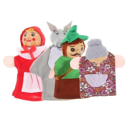 FRCOLOR 4Stücke Fingerpuppen Süße Tierchen für Fingerspielzeug Geschichtenerzählen und Rollenspielen für Kleinkinder und Eltern Junge Mädchen Interaktion FRCOLOR 4Stücke Fingerpuppen Süße Tierchen für Fingerspielzeug Geschichtenerzählen und Rollenspielen für Kleinkinder und Eltern Junge Mädchen Interaktion von FRCOLOR