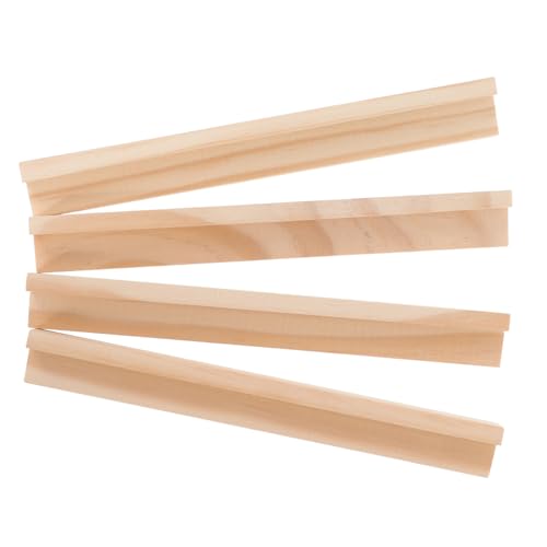 FRCOLOR 4Stücke Holz Domino Halter DIY Präsentationssockel für Alphabet Bastelarbeiten Robuste Holzbasis Langlebige Domino Ständer für Kreative Spielideen FRCOLOR 4Stücke Holz Domino Halter DIY Präsentationssockel für Alphabet Bastelarbeiten Robuste Holzbasis Langlebige Domino Ständer für Kreative Spielideen von FRCOLOR