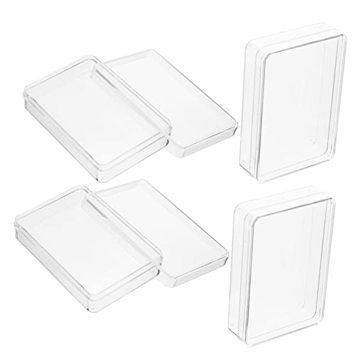 FRCOLOR 4Stücke Klare Kunststoff Spielkartenboxen Transparente Poker Kartenhalter für Effektive Lagerung und Schutz von Spielkarten für Kartenspieler und Zubehör FRCOLOR 4Stücke Klare Kunststoff Spielkartenboxen Transparente Poker Kartenhalter für Effektive Lagerung und Schutz von Spielkarten für Kartenspieler und Zubehör von FRCOLOR